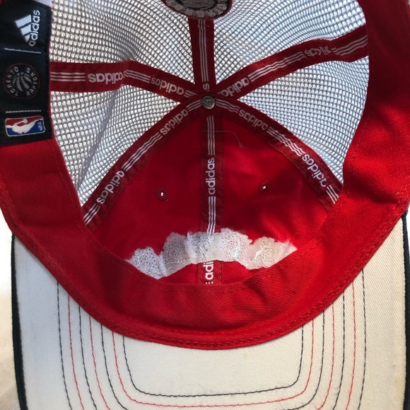 Adidas Toronto Raptors Snapback Hat Cap 2015 NBA Basketball  Mesh - Picture 7 of 13